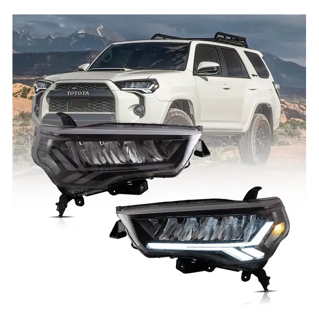 Faro Led 4runner Led Headlight Drl Luz Dinamica 