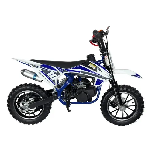 Mini Moto Cross 49cc Infantil MBX Cor Azul | MercadoLivre