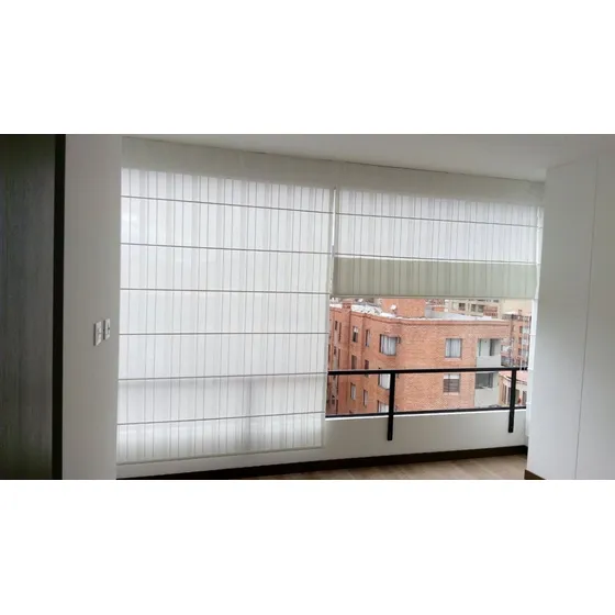 Cortinas Modernas Persianas Blackout Sheer Elegance Romanas