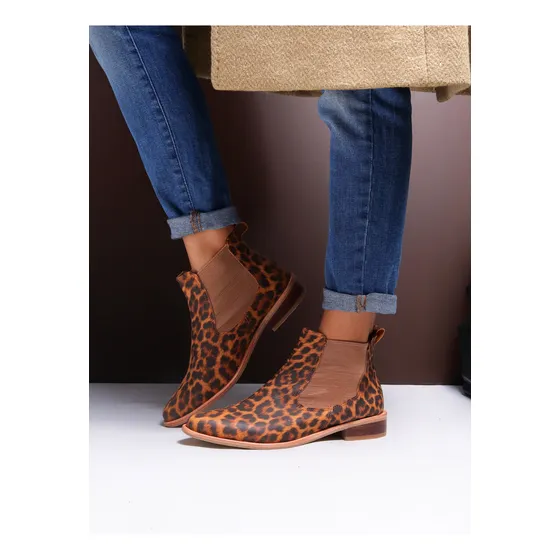 Botas Zapatos Mujer Cuero Bajas Cómodas Talle 41 Y 42 