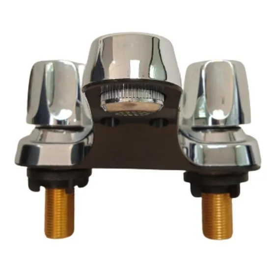 Grifería Para Lavamanos Fermetal Plástica Cromada Premium 4 