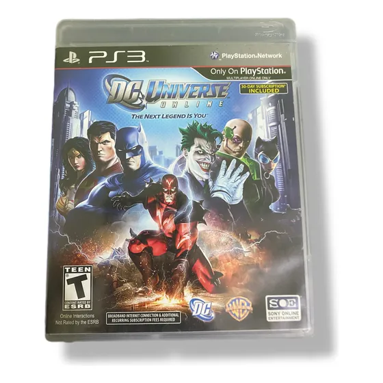 Dc Universe Ps3 Fisico! (sem Servidor)