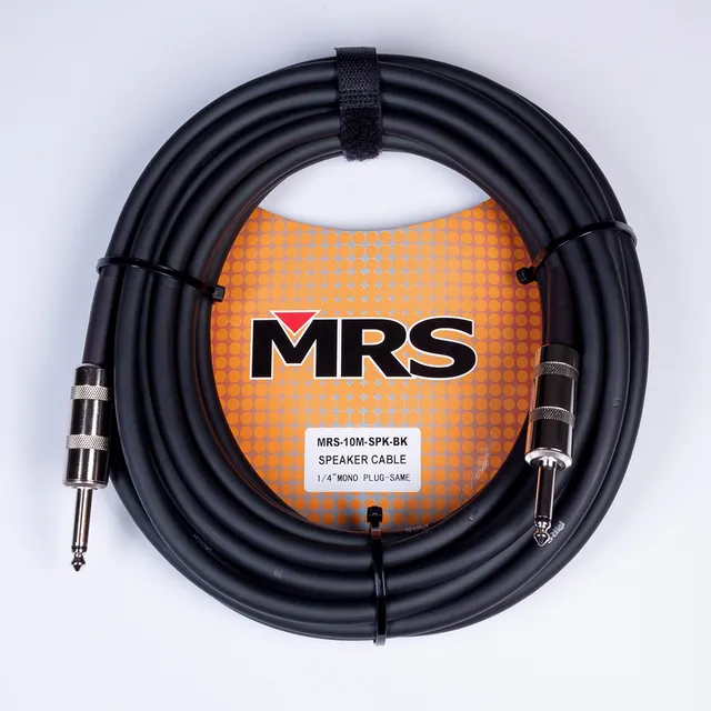 Cable Para Bafle De 10 M 1/4 Mrs-10m-spk-bk Morrison