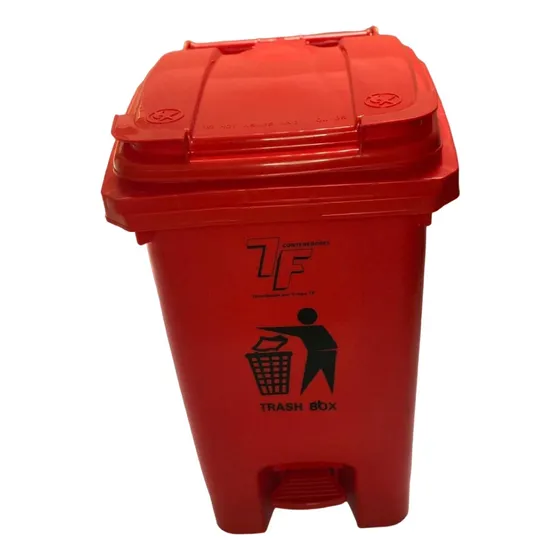 Papeleras 60 Litros Con Pedal Plastica