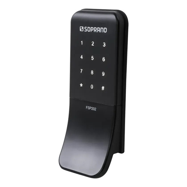 Fechadura Digital De Sobrepor Fsp202 Preto - Soprano Fechadura Digital De Sobrepor Fsp202 Preto - Soprano