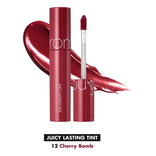 Tinta Labial Glossy Juicy Lasting Tint Cosmética Coreana