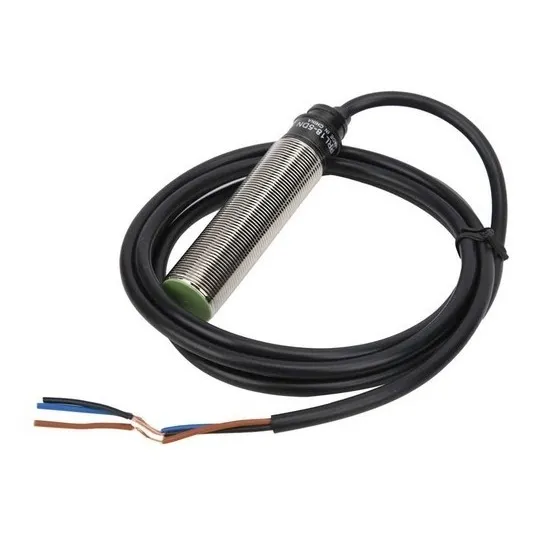 Sensor Proximidad Inductivo Largo M18,5mm,3h,12-24vdc,npn,no