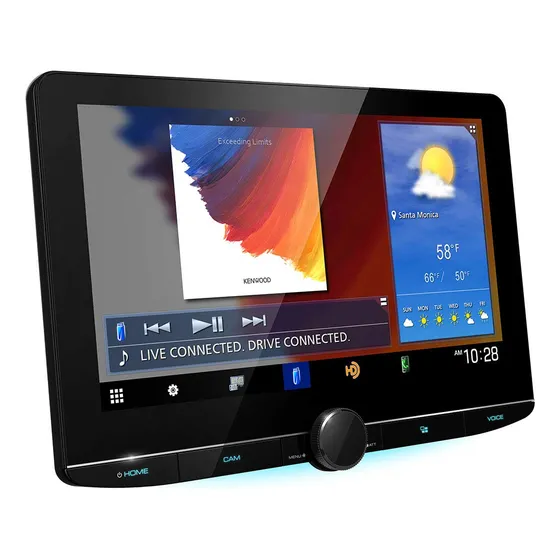 Estéreo Digital Kenwood Excelon Dmx1057xr 10.1 Bluetooth