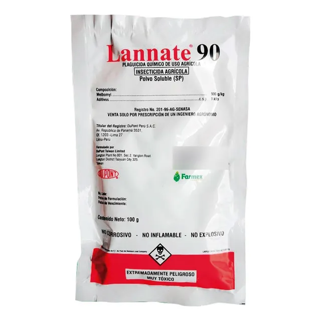 Insecticida Lannate 90 X 100g Delivery Gratis