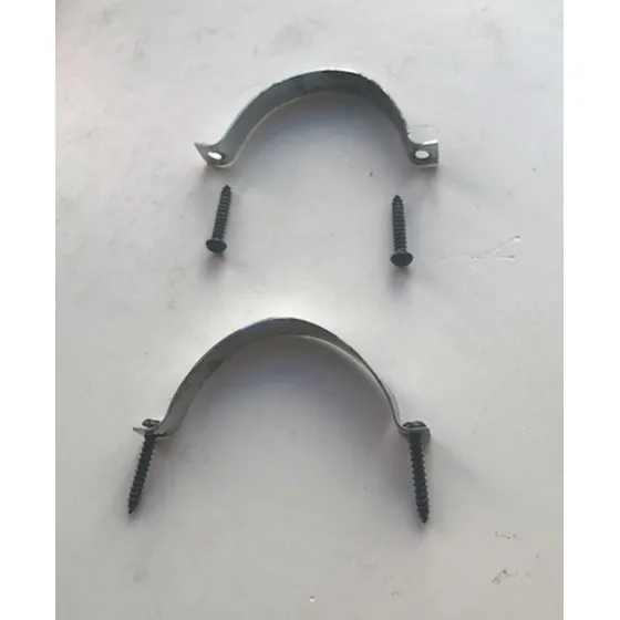 Abrazaderas Metálicas Pequeñas Para Fijación (set De 2)