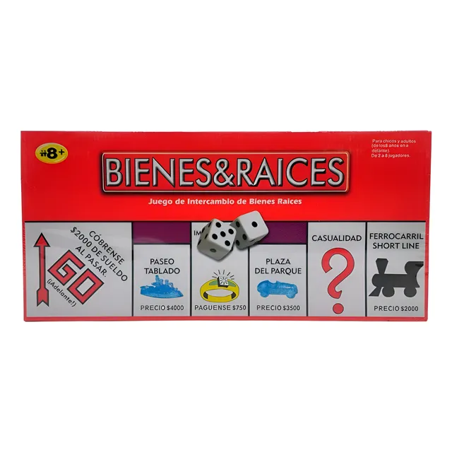 Juego De Mesa Monopolio Tablero Estrategia