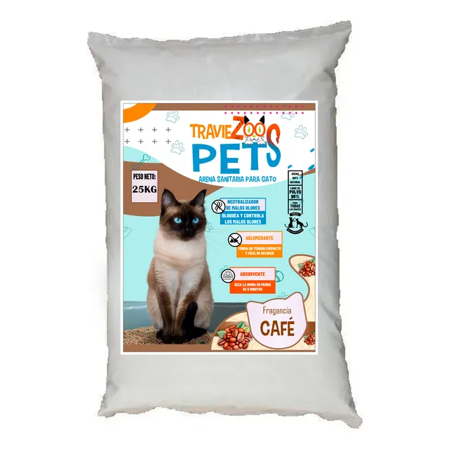 Arena Para Gatos 25kg Premium