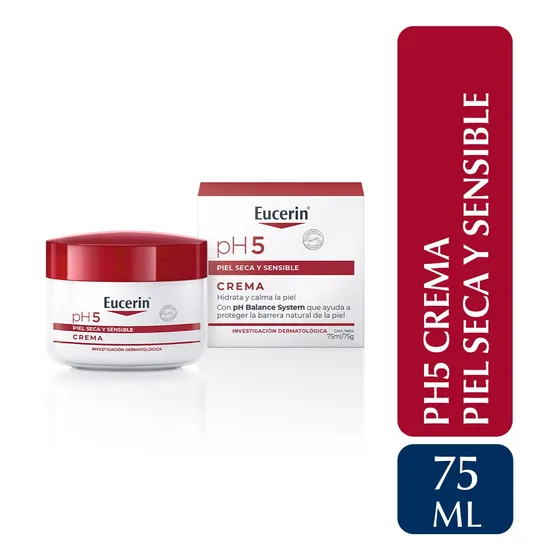Crema Eucerin pH5 para piel sensible de 75mL