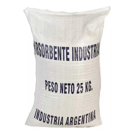 Absorbente Industrial Mt 25kg Aceite Derrame Quimico