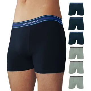 Kit 6 Cueca Boxer Lupo AlgodĂŁo Masculino RespirĂĄvel Original Kit 6 Cueca Boxer Lupo AlgodĂŁo Masculino RespirĂĄvel Original
