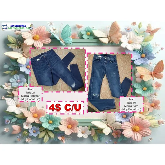 Jeans Para Damas Usados