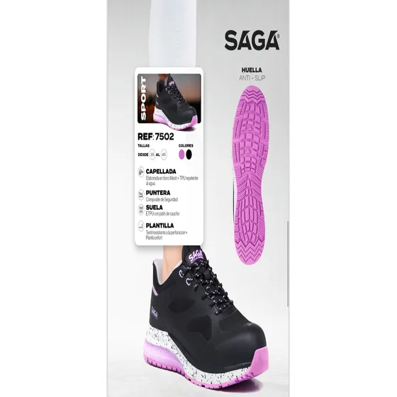 Bota Saga Deportiva Dama