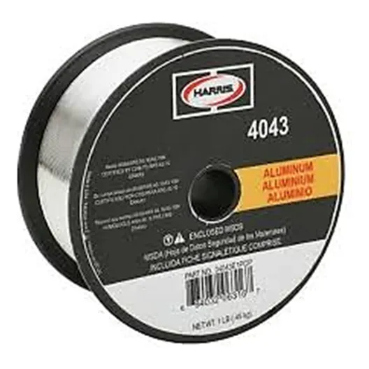 Rollo De Alambre De Aluminio Harris 4043 0.9mm 1lb