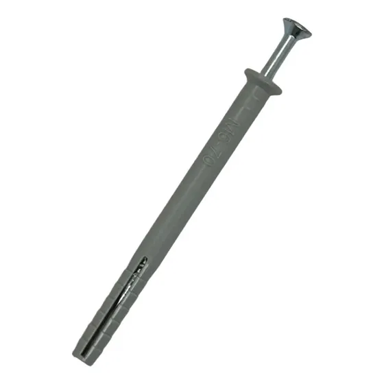 Tarugo Clavo - Tornillo Punta Cruz 6 X 70mm - 100 Unidades