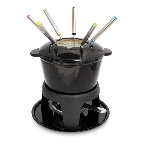 Set Fondue De Hierro Fundido Sakura Para 6 Personas