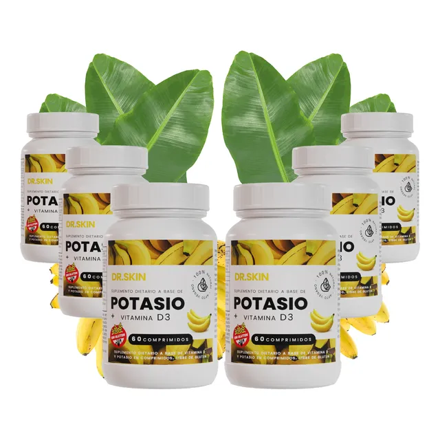 Suplemento Dr Skin Citrato De Potasio - 360 Comprimidos