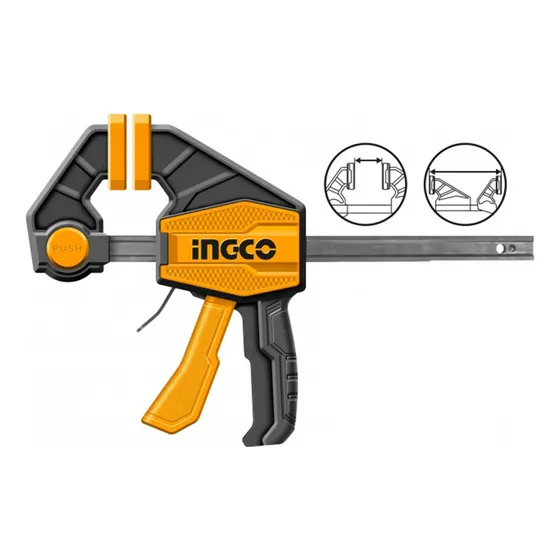 Prensa Rapida Auto Ajustable 6 60kg Ingco Hqbc01601 - Smf