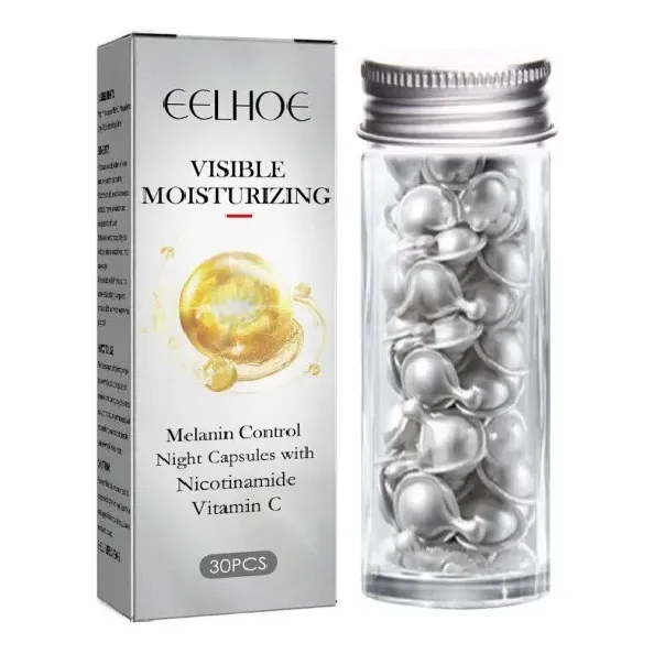 Cápsulas Untables Antimanchas Niacinamida, Vitamina C 30pz Tipo De Piel Todo Tipo De Piel