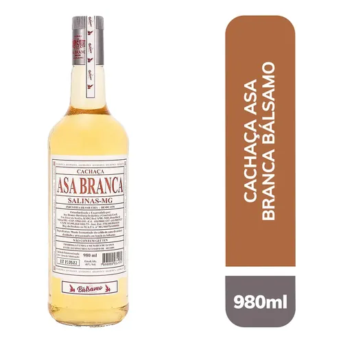 Cachaça Asa Branca Carvalho 980ml | MercadoLivre