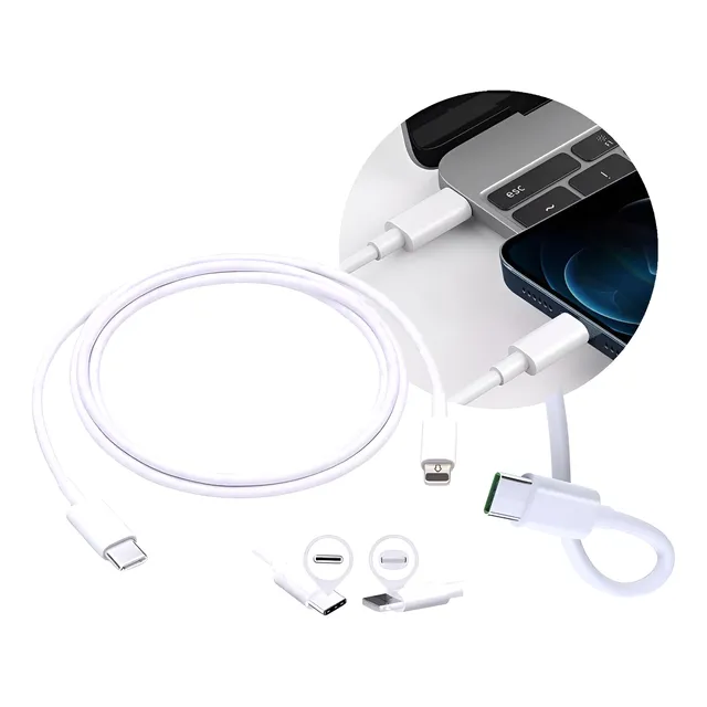 Cargador Para iPhone Carga Rápida Cable Celular Datos 20w