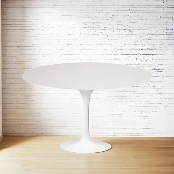Mesa Saarinen Redonda Nanoglass Ø110cm