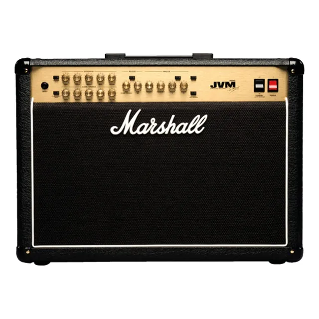 Amplificador Marshall JVM JVM205C Valvular para guitarra de 50W color negro/dorado 220V