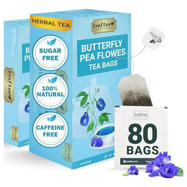 Té De Flor De Mariposa Azul Compatible Con Bebidas Y Aliment