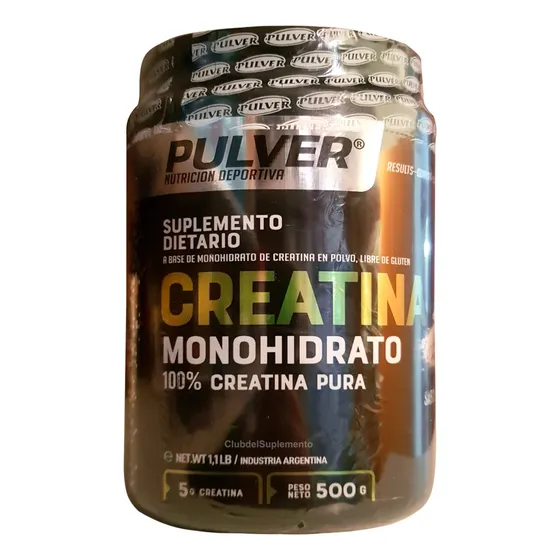 100 Días Creatina Monohidrato Pulver 100% Pura 500g Energía