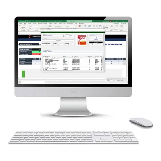 Control De Entradas Y Salidas De Almacen En Excel
