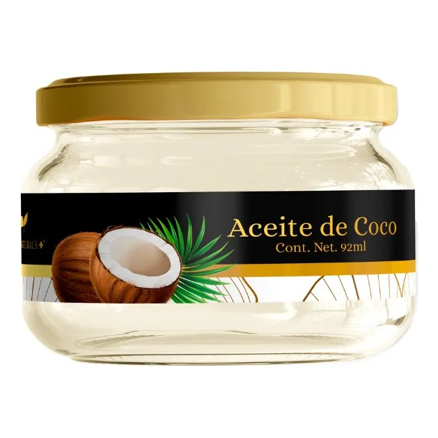 Aceite De Coco Organico Extra Virgen 92ml Shanatural's