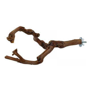 3 Madera Colgante Loro Pájaro Soporte Rama De Dos Ramas 3 Madera Colgante Loro Pájaro Soporte Rama De Dos Ramas