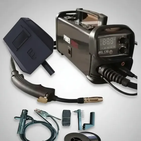 Soldadora Mig 130a Power Force Con Y Sin Gas Mma Display Dig | Cuotas sin interés