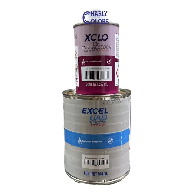 Kit Transparente Uad C/catalizador Lt