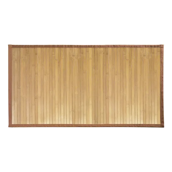 Alfombra De Bambú Con Diseño Runner Formbu Para Baño, 34 X 2