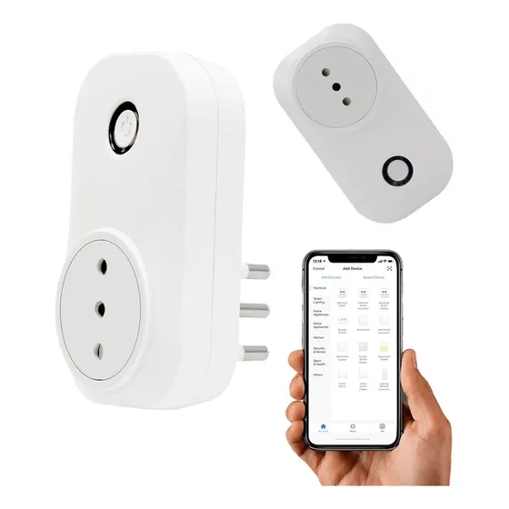 Enchufe Inteligente 3 En Línea Smart Wifi Medidor Consumo 