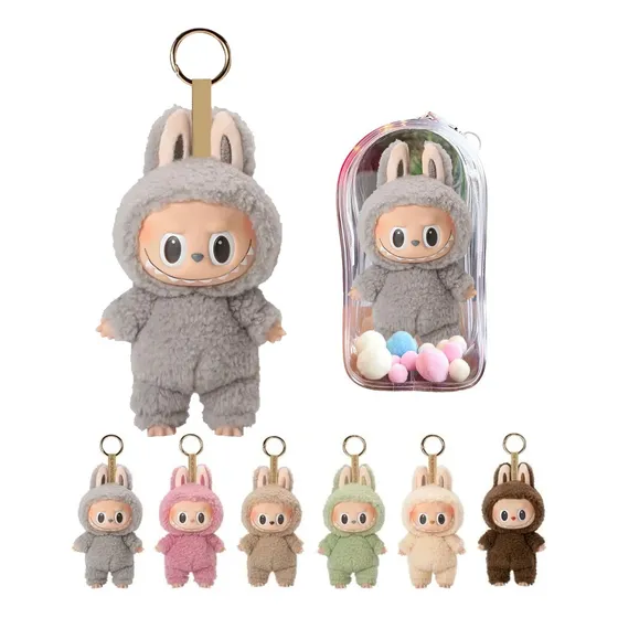 Labubu Exciting Macaron The Monsters - Gris