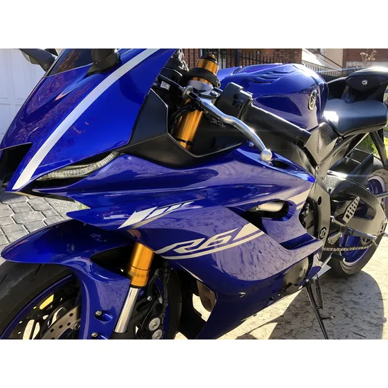 Yamaha R6 2017 Azul Diciembre No Ninja No Zx6 Cbr 600