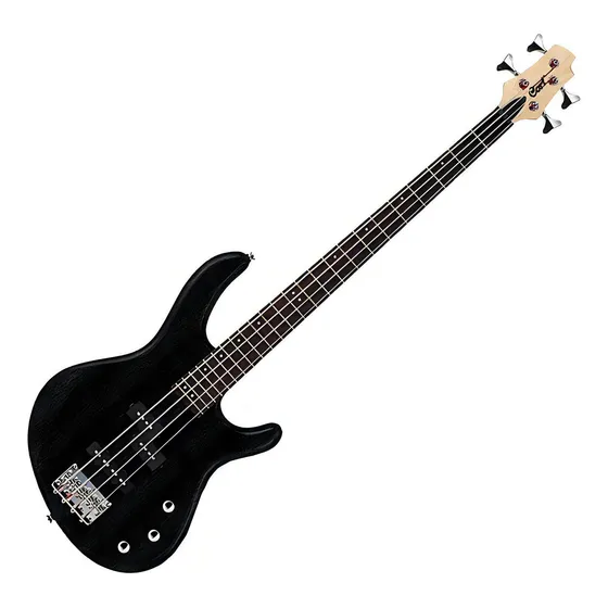 Bajo Cort Action Pj Opb Electrico 4 Cuerdas Diestro Negro Mate