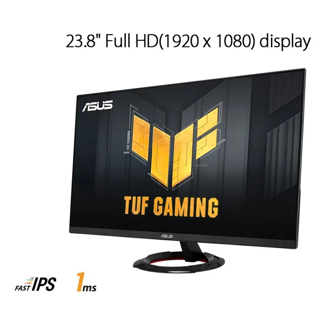 Monitor Asus Tuf Gaming Vg249q3r, 24  Full Hd, 180hz, 1ms Negro