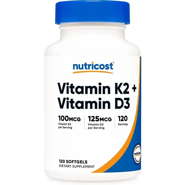 Vitamina D3 K2 5000 Iu Importada
