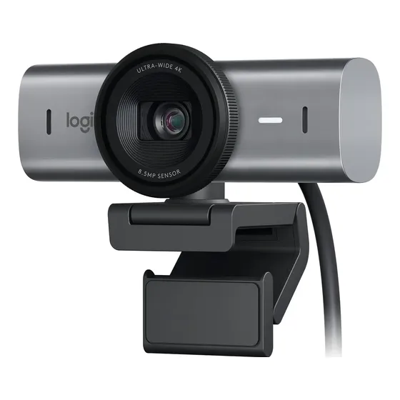 Cámara Web Logitech Mx Brio 705, For Business 4k Color Negro | Cuotas sin interés