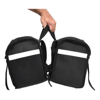 Bolsa Alforge Lateral Moto Universal Nylon Forrado Eva 3mm Bolsa Alforge Lateral Moto Universal Nylon Forrado Eva 3mm