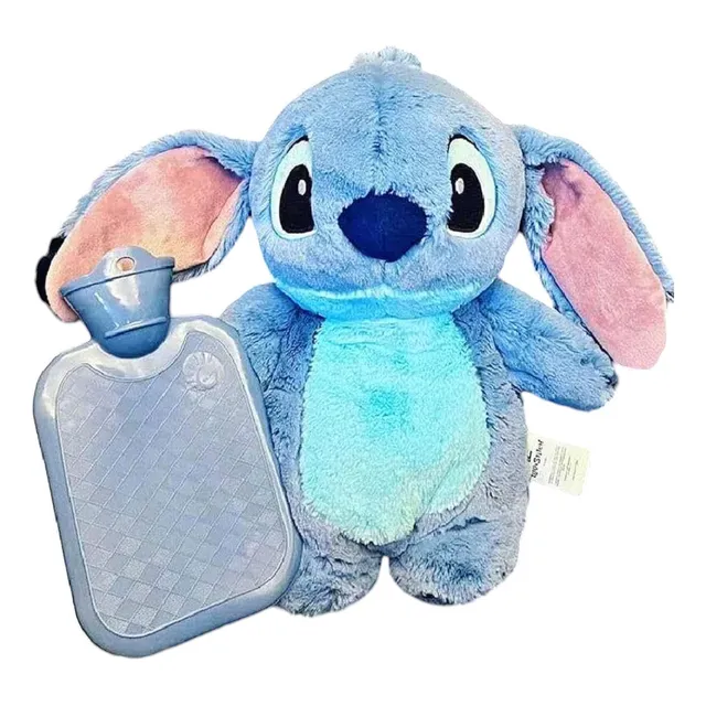 Peluche Stitch Con Bolsa De Agua Térmica
