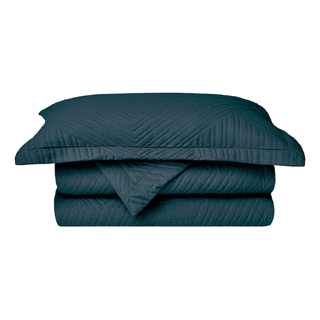 Kit Colcha Cobre Leito Casal Virtuos 3 Peças Camesa Kit Colcha Cobre Leito Casal Virtuos 3 Peças Camesa