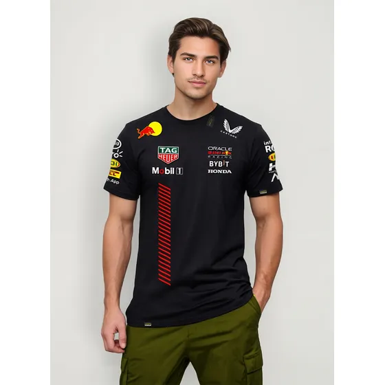 Polera Max Verstappen Formula Uno F1 Frente Espalda #34